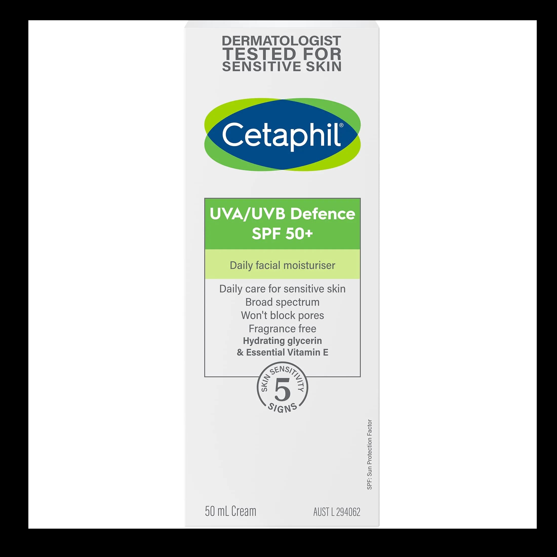 Cetaphil Uva/Uvb Defence Spf 50+ 50 Ml