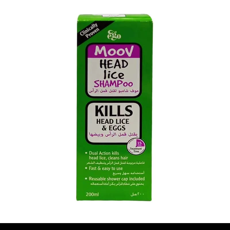 Moov Head Lice Shampoo 200 Ml