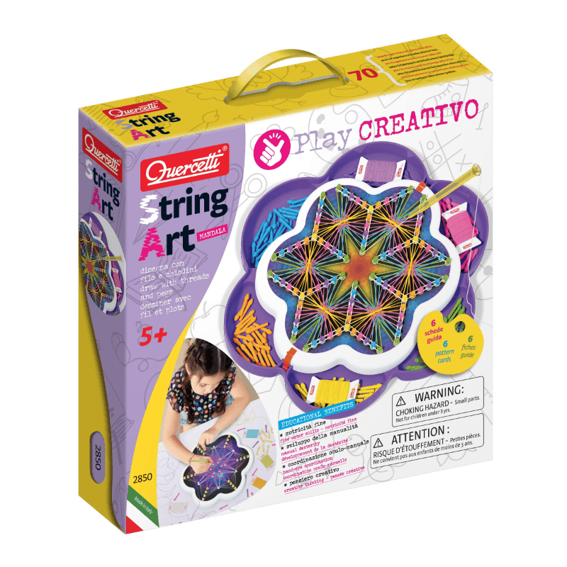 Quercetti - Creative String Art Mandala