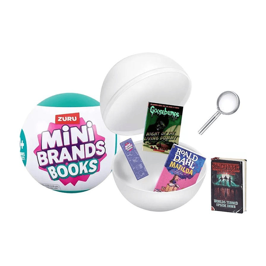 5 Surprise Mini Brands Books S1 Collectible Ball