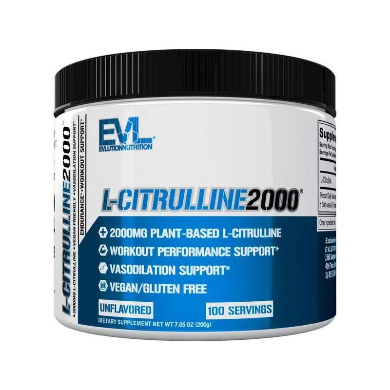 Evl L-Citrulline 2000 Unflavoured 200 G