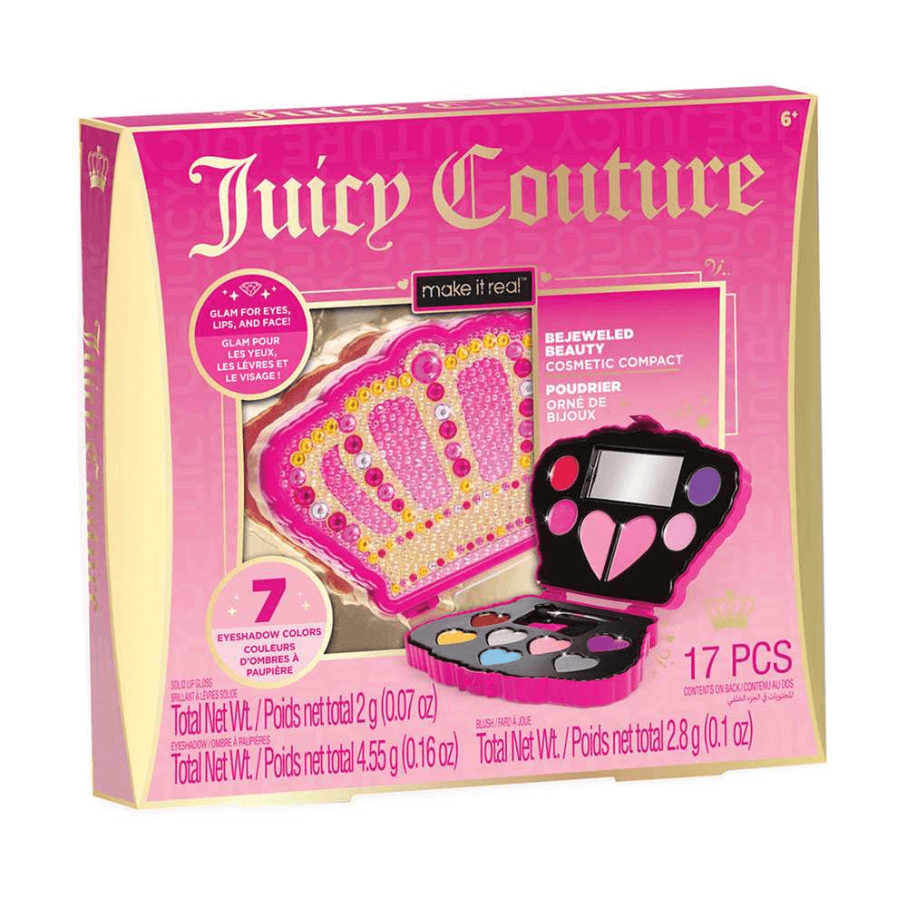 Make It Real Juicy Couture Bejeweled Beauty Makeup Set (17 Pieces)