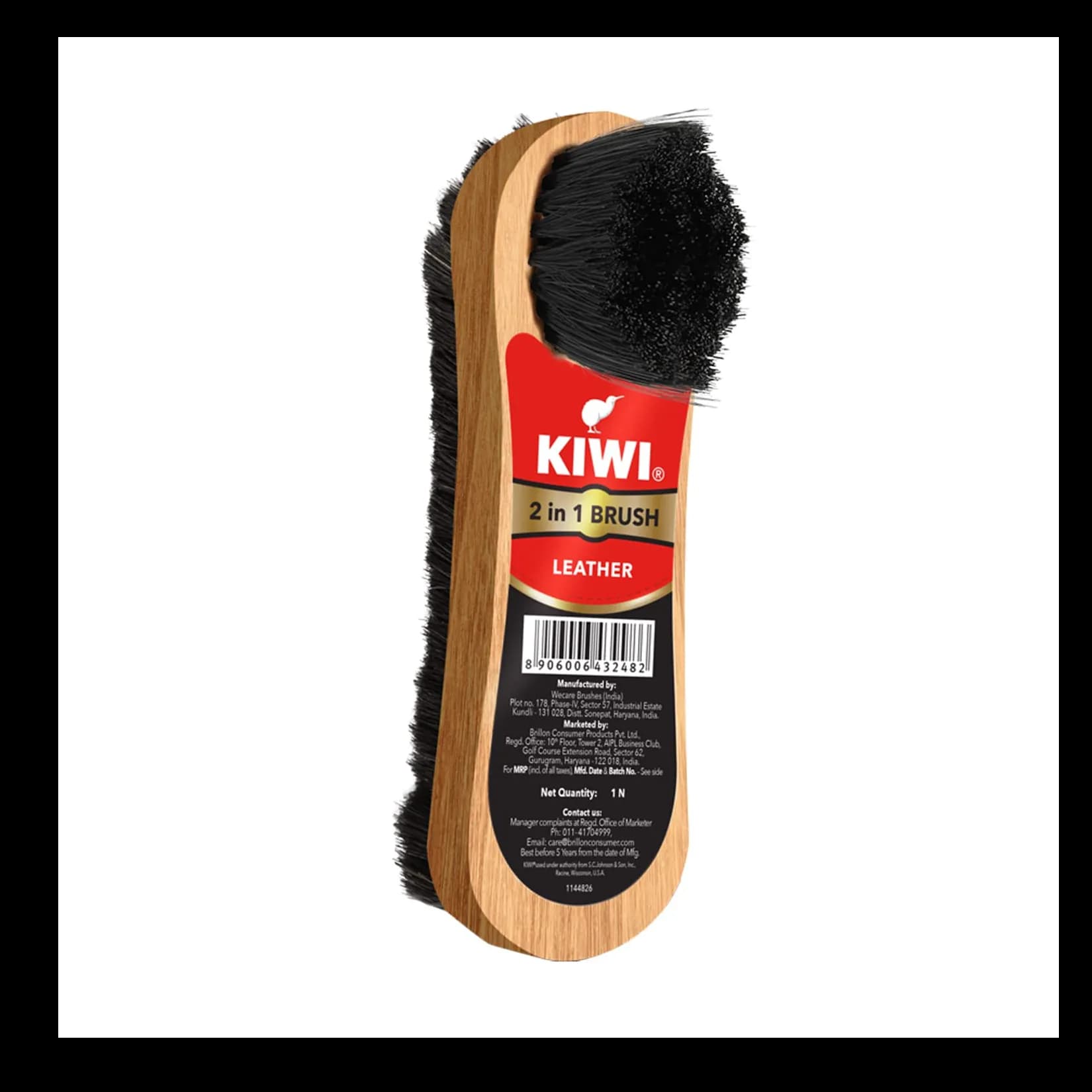 Kiwi 2 In 1 Shoe Brush