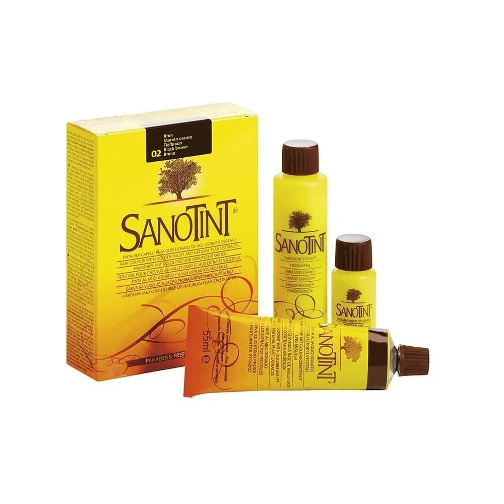 Sanotint Black Brown 125 Ml ( 80002 N)