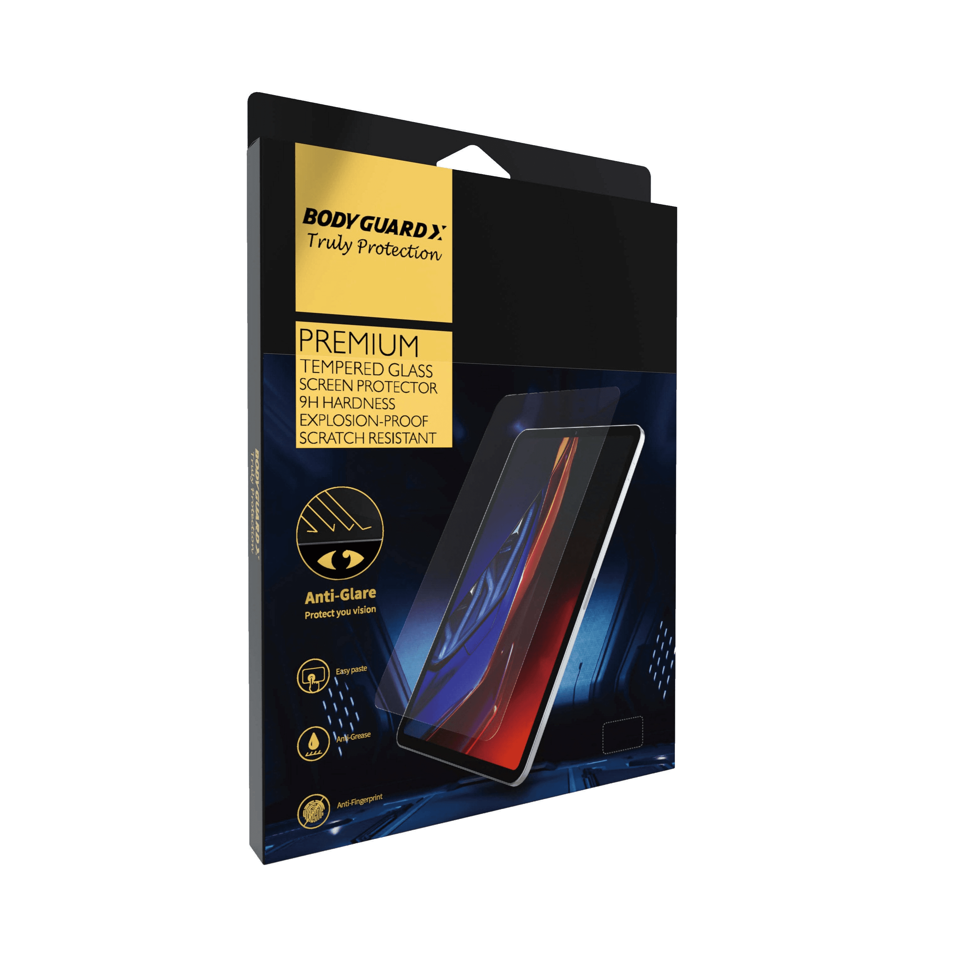 Body Guardx  Pad Glass Ag Privacy Ipad 10.2"" Clear