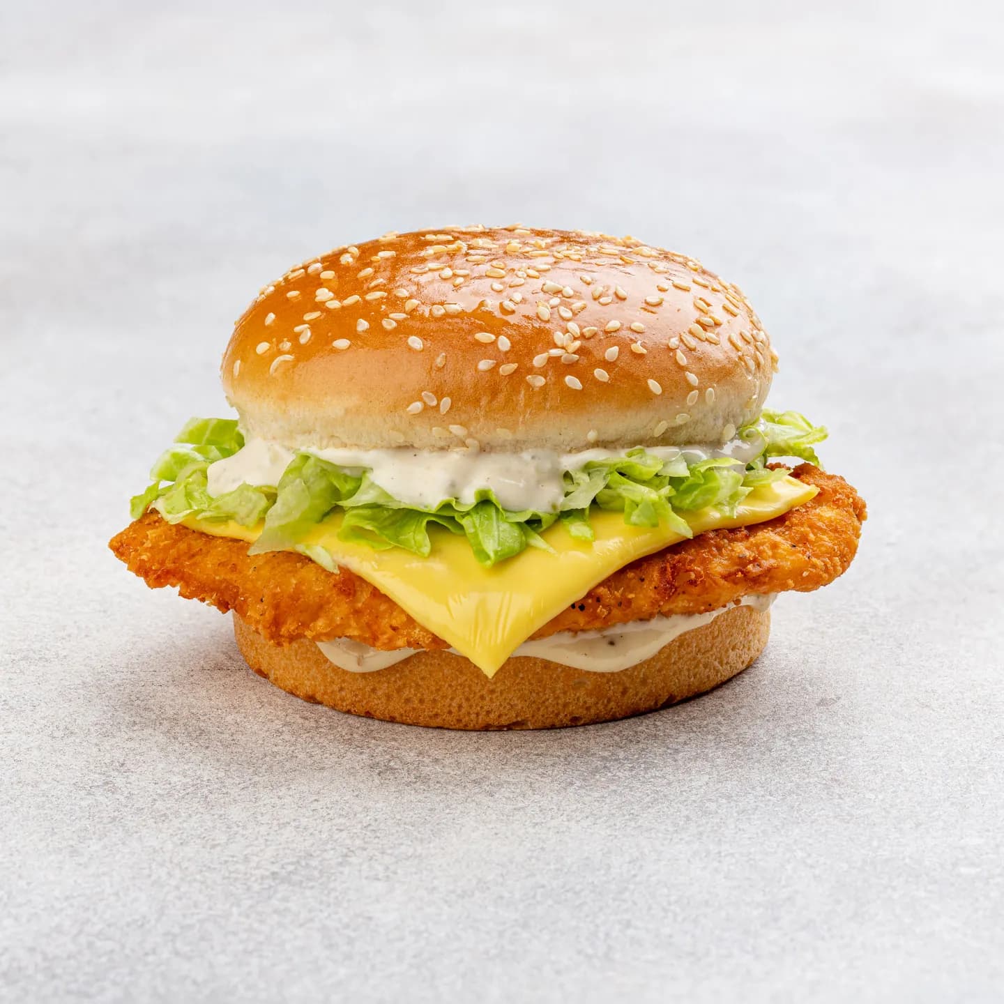 Spicy Chicken Burger(Sesame Bun )
