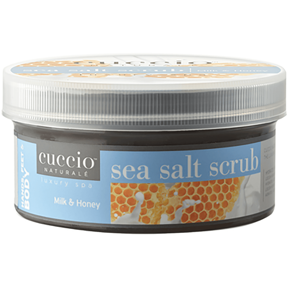 Cuccio Sea Salt Scrub - Milk & Honey 19.5Oz