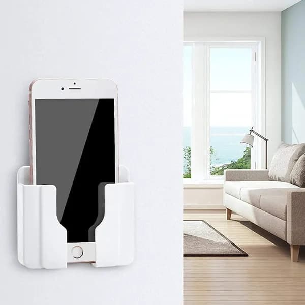 Multipurpose Wall Mount 3M Adhesive Mobile Phone And Remote Control Wall Holder