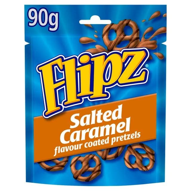 Flipz Salted Caramel Pretzel 90G