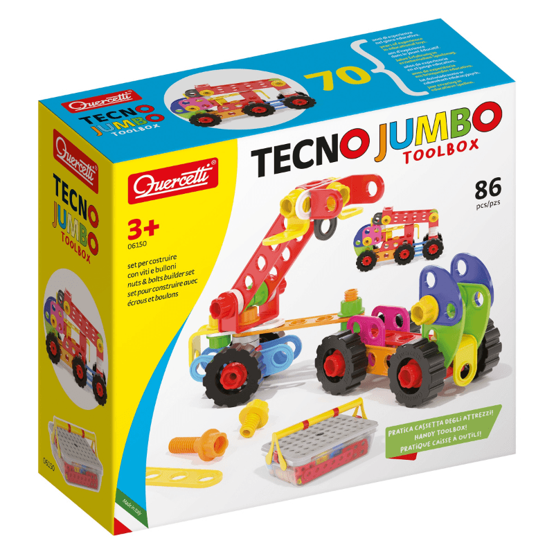 Quercetti - Tecno Jumbo Toolbox (06150)