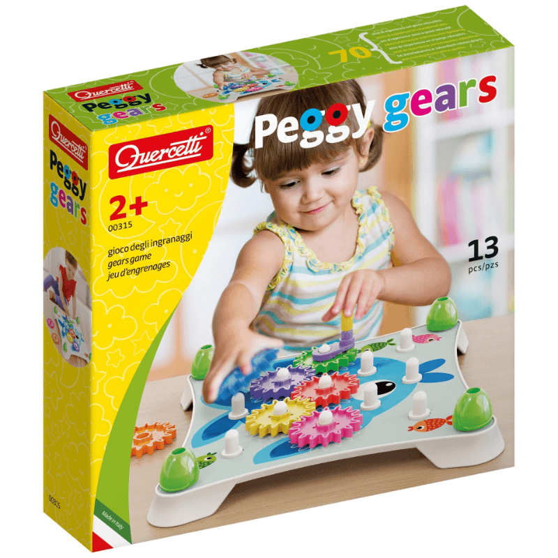 Quercetti - Jumbo Peggy Gears