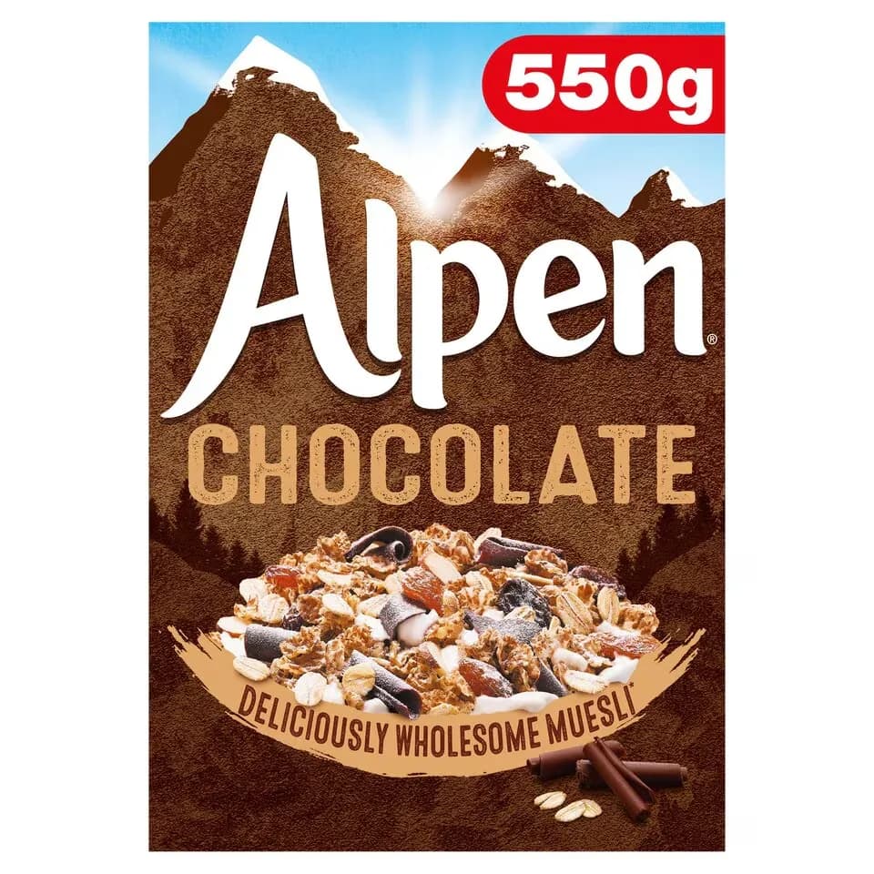 ألبين مويسلي الشوكولاتة السويسرية 550 جم