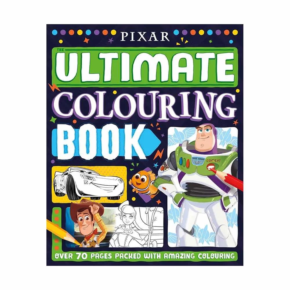 Pixar The Ultimate Coloring Paperback Book (72 Pages)