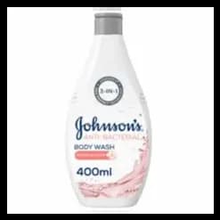 Johnson Anti Bacterial Almond Body Wash 400Ml