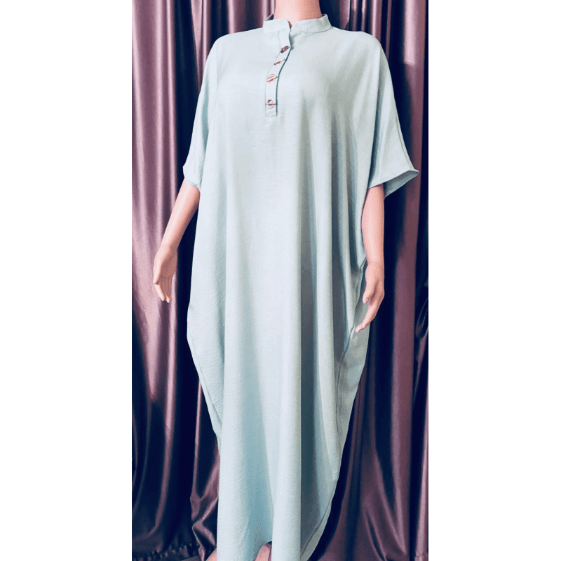 Jalabiya With Short Sleeves-Free Size (S-M-L)