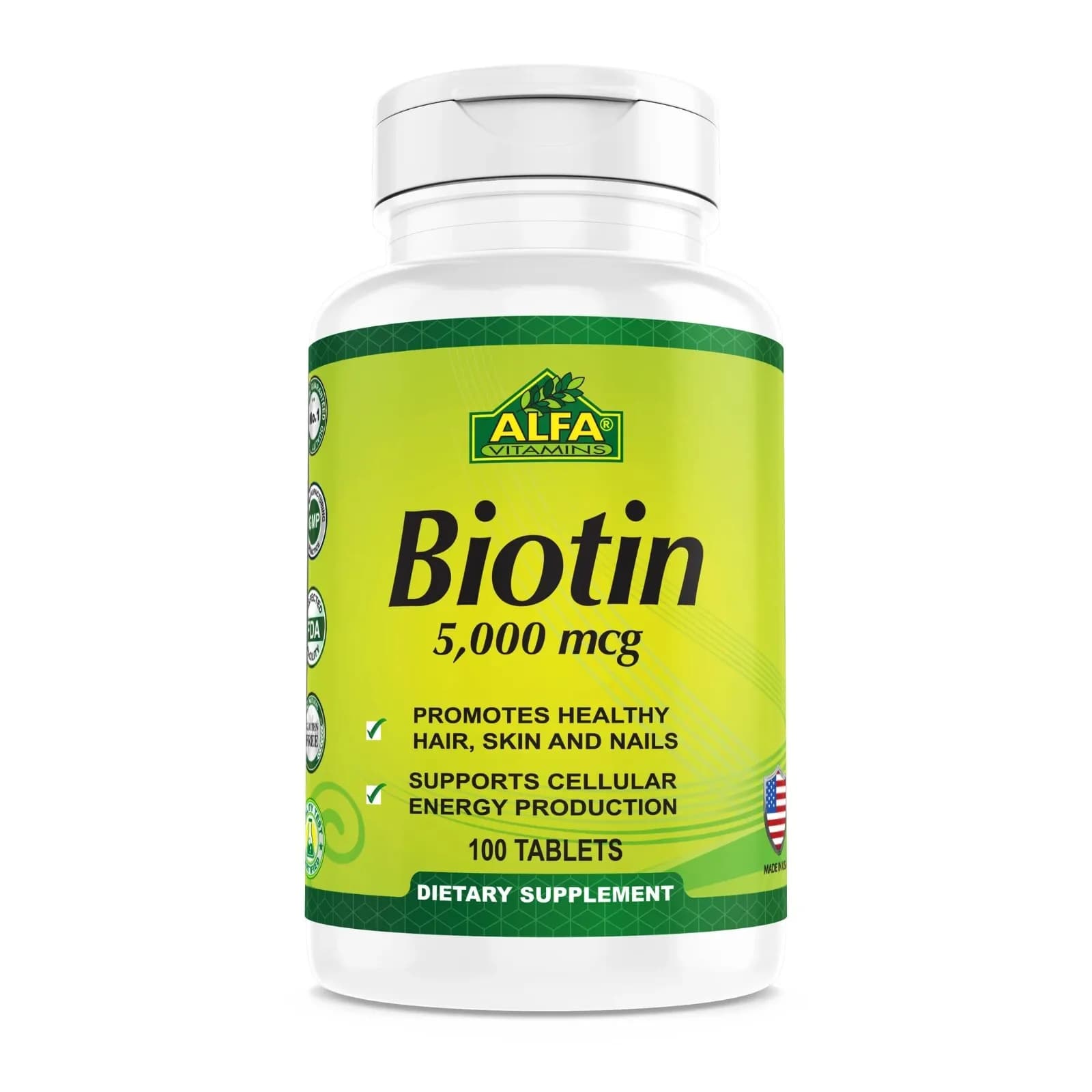 Alfa Biotin 5000 Mcg 100 S