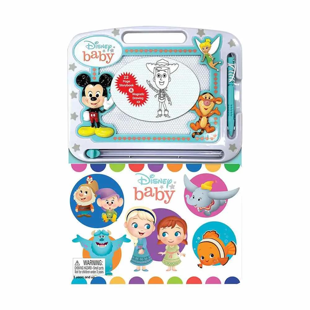 Disney Baby Learning Series Drawing Board Book With Magnetic Pad