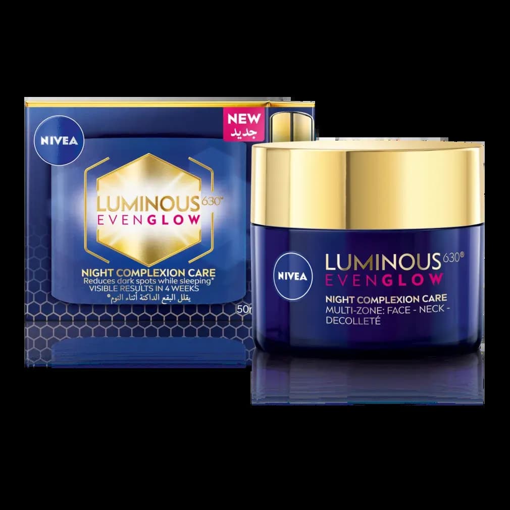 Nivea Luminous Even Glow Night 50Ml