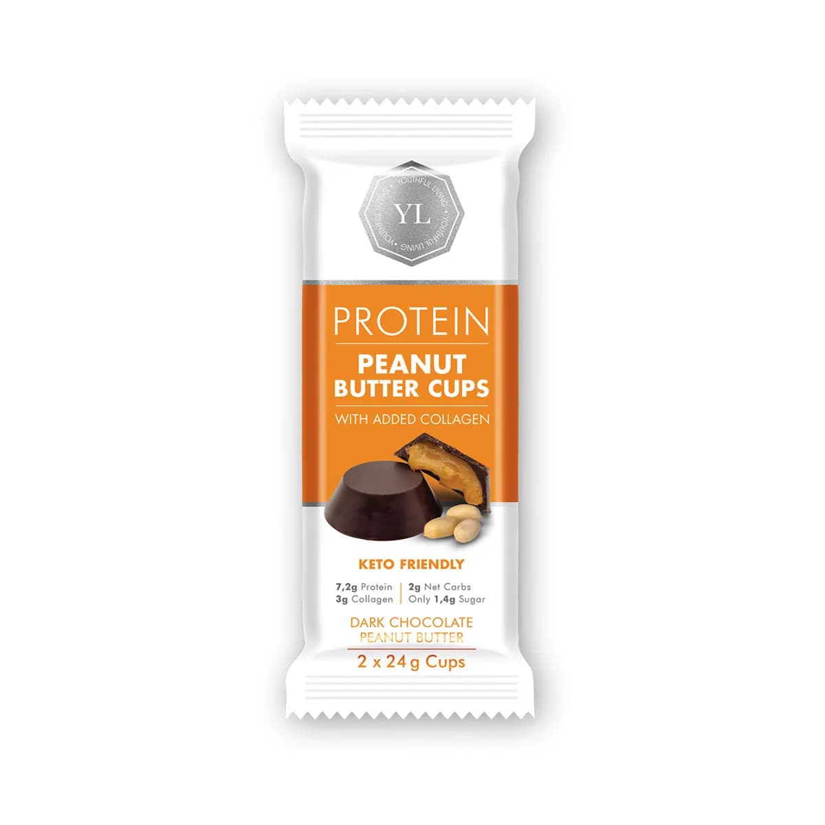 Youthful Living Protein Peanut Butter Cups 48G