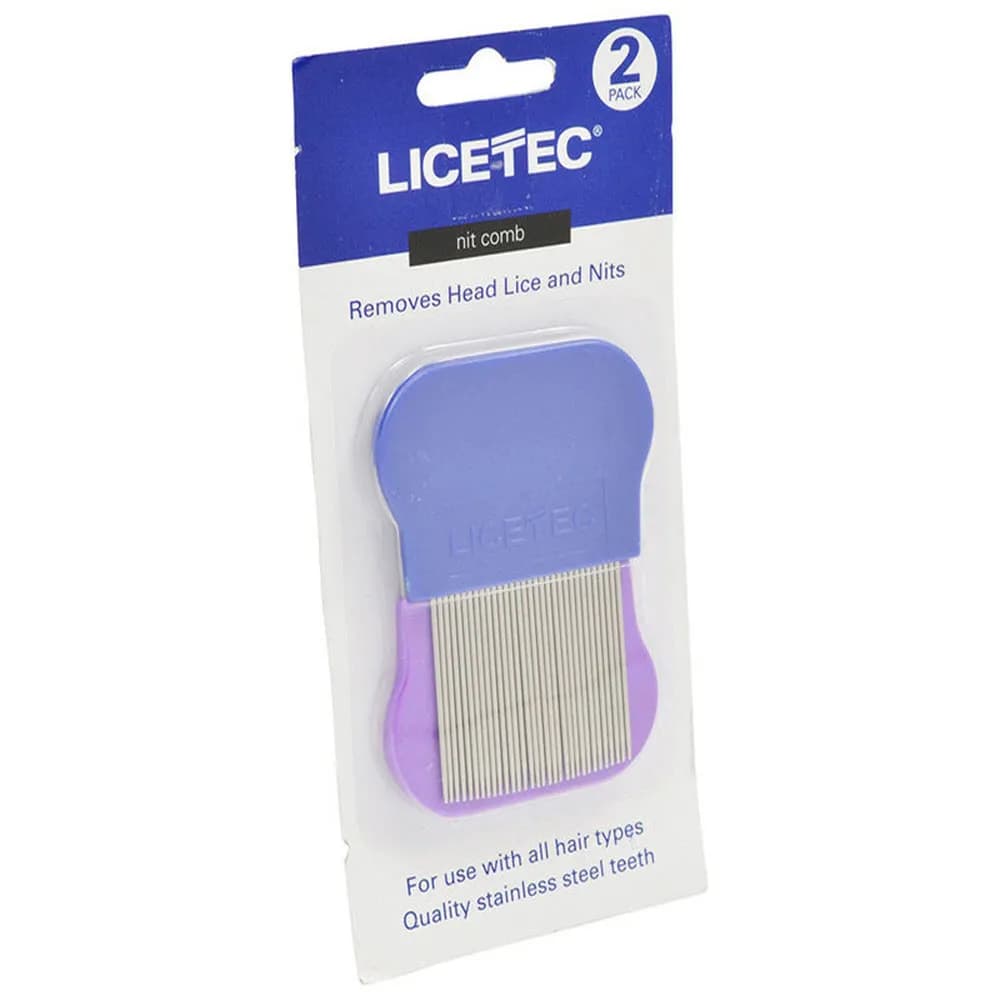 Licetec Metal Nit Comb - Twin