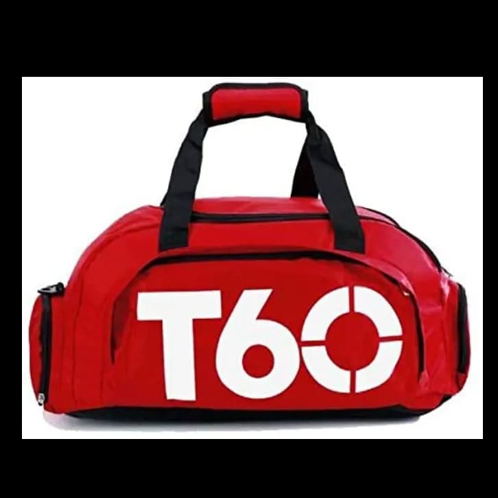 T60 Waterproof Sports Backpacks Bag For Men And Women - Red