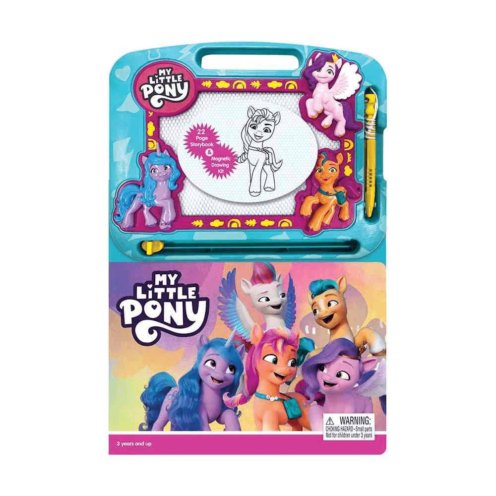 My Little Pony Learning Series Drawing Board Book With Magnetic Pad