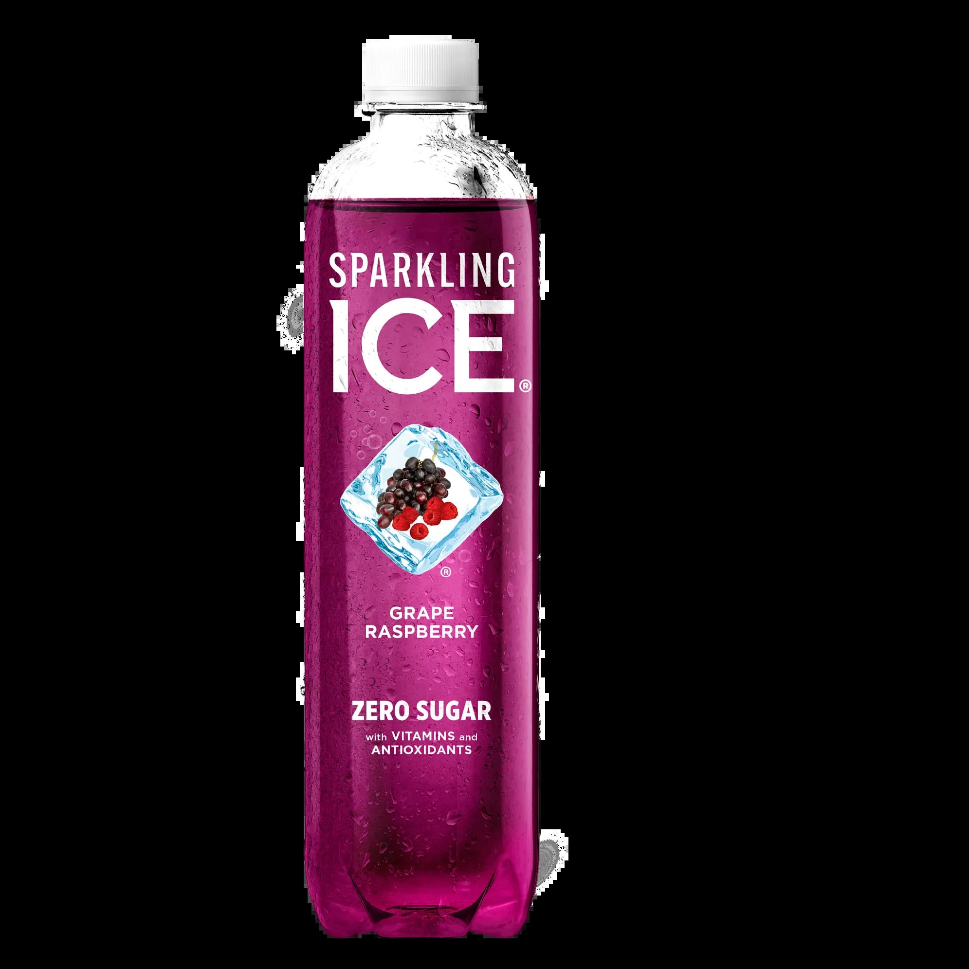 Sparkling Ice Water Grape Rberry 17Oz