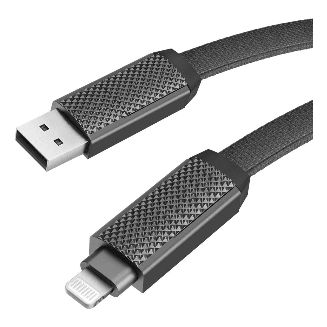 Bazic Gocharge Alucable, 4 In 1 Aluminium Charging Cable With USB A/C Input And USB C/Lightning Out