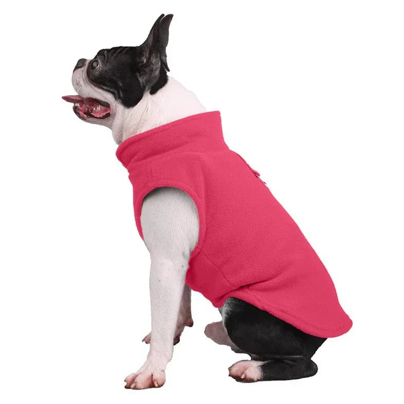 Thickened Pet Vest  Fluff - Pink 