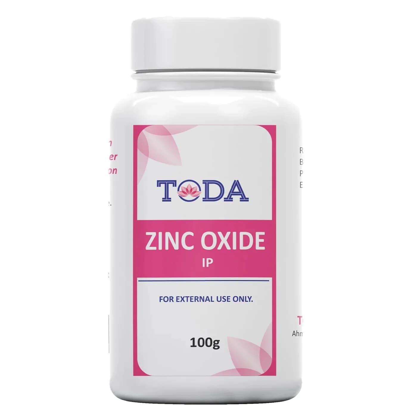 Toda Zinc Oxide Ip 100 Gm