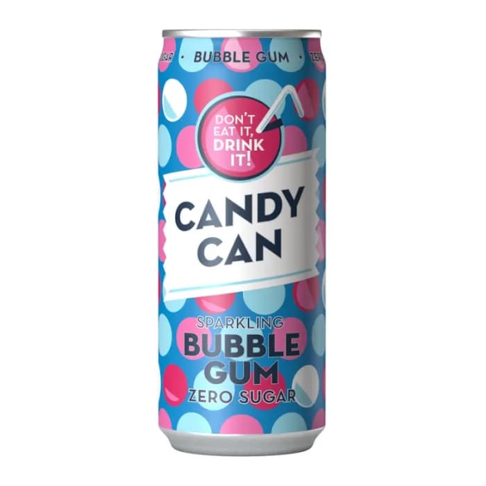 Candy Can Bubblegum Drink 330Ml