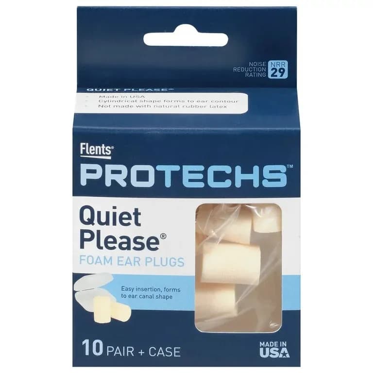 Flents Quiet Please Foam Ear Plugs 10 Pair