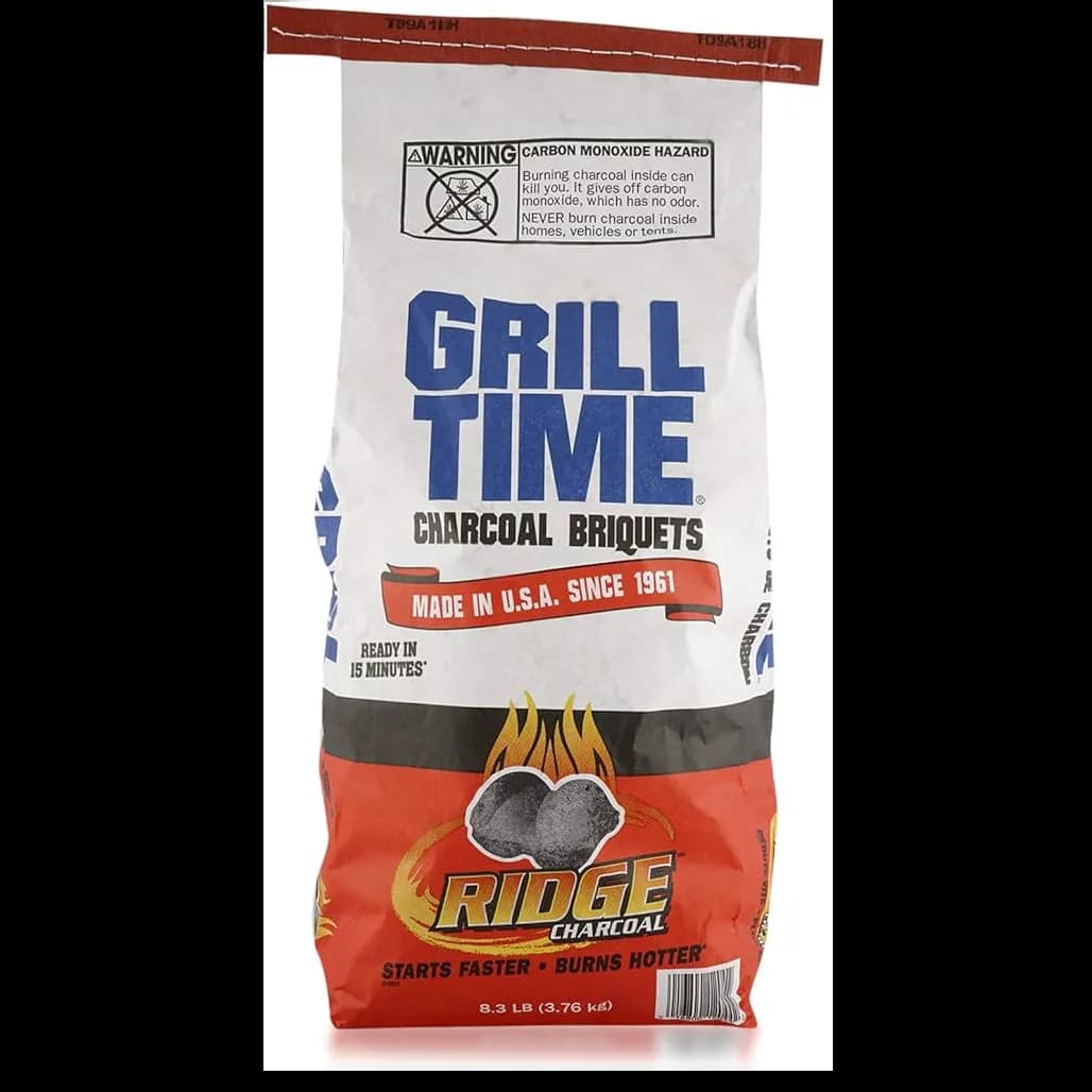 Grill Time Charcoal Briquets 8.3Lb