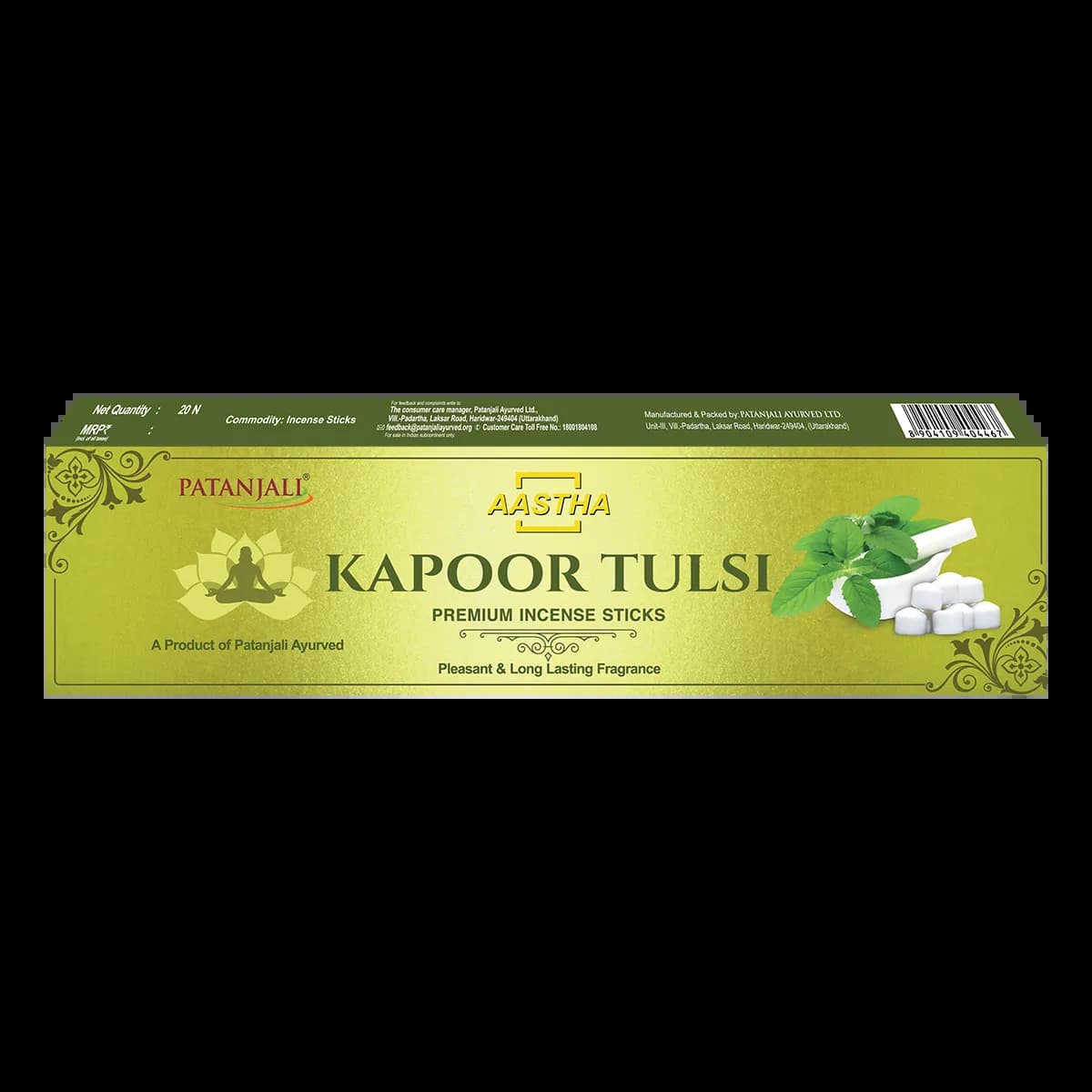 Patanjali Kappor Tulsi Premium Incene Stick 20Pcs