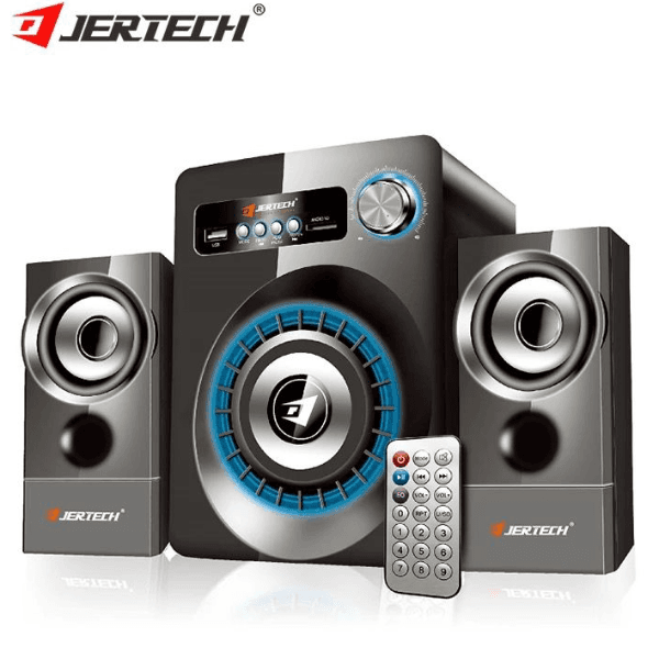 Jertech 2.1 Channel Bluetooth Sound System - Black