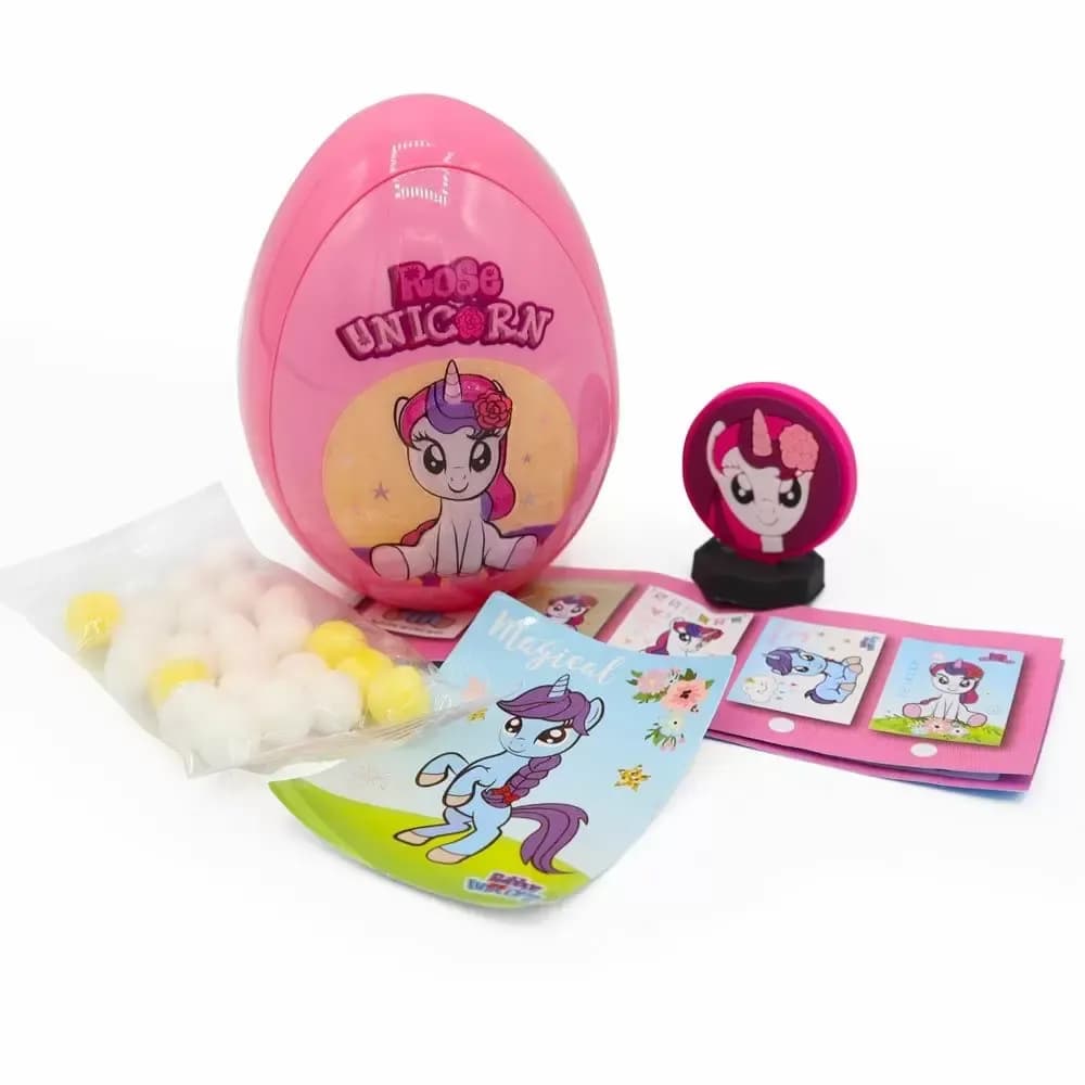 Unicorn Surprise Egg With Stickers 10G
