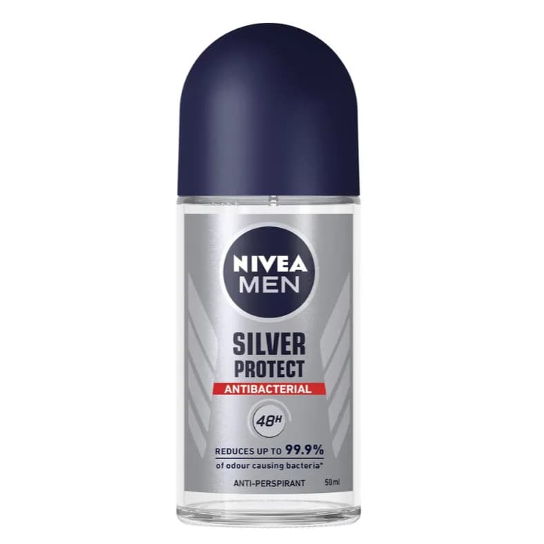 Nivea Deo Roll On Men Silver Protect 50Ml