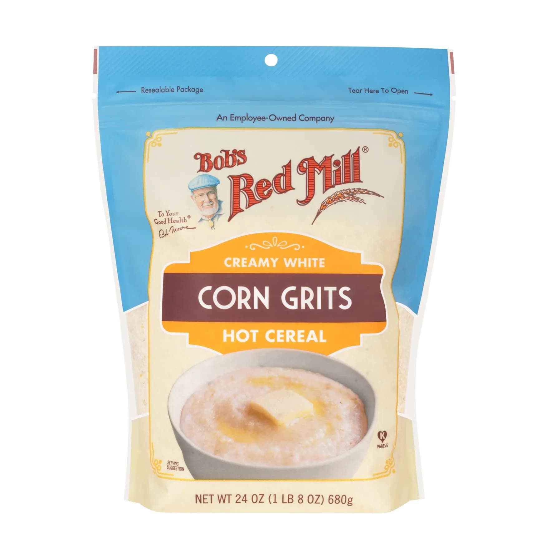 Bobs Red Mills Ceam White Corn Grits 680G