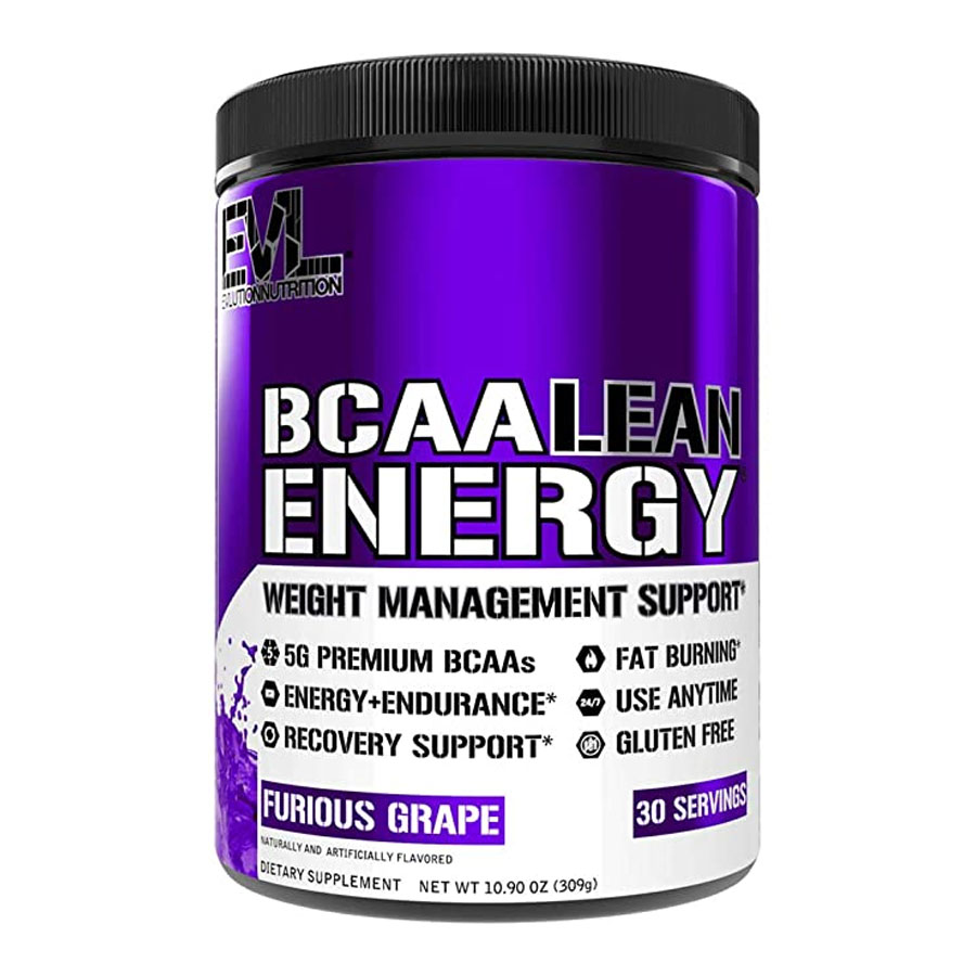 Evl Bcaa Lean Energy Furious Grape 309 G