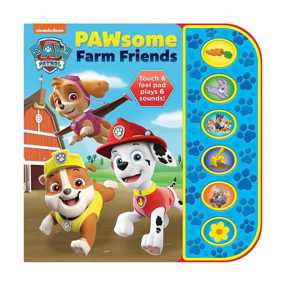 Paw Patrol Pawsome Farm Friends Sound Book (10 Pages)