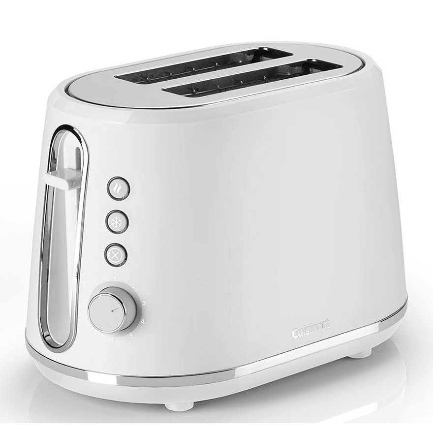 Toaster 2 Slice Matte White