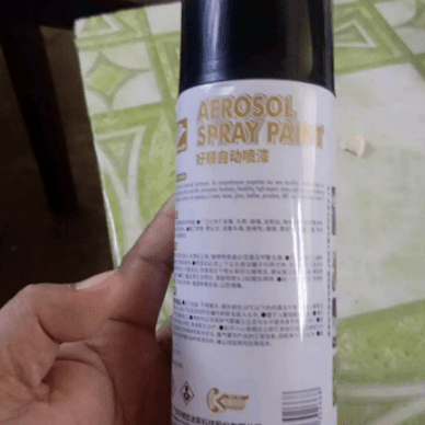 Haoshun High Quality Aerosol Spray Paint High Temperature 450Ml - Black