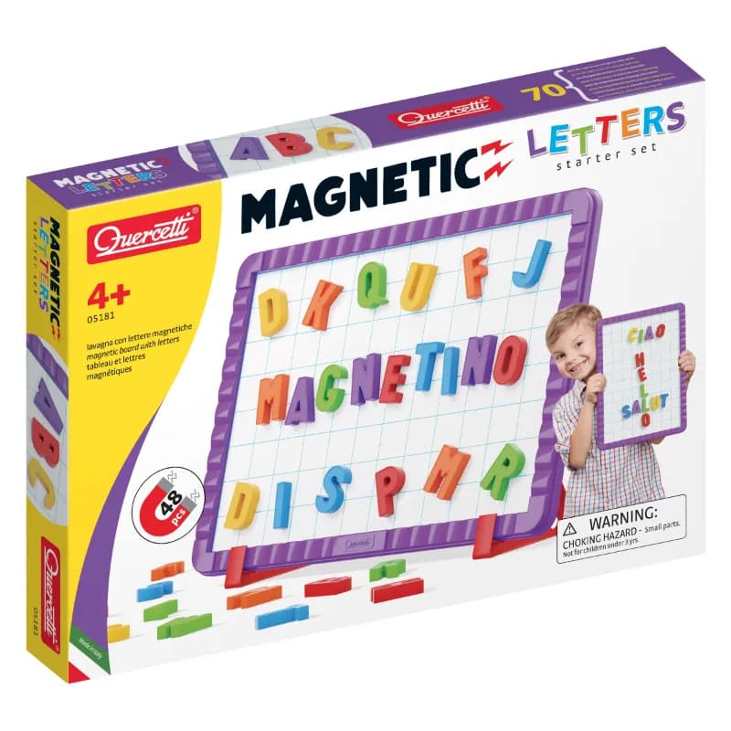 Quercetti - Magnetino - Basic Letters (05181)