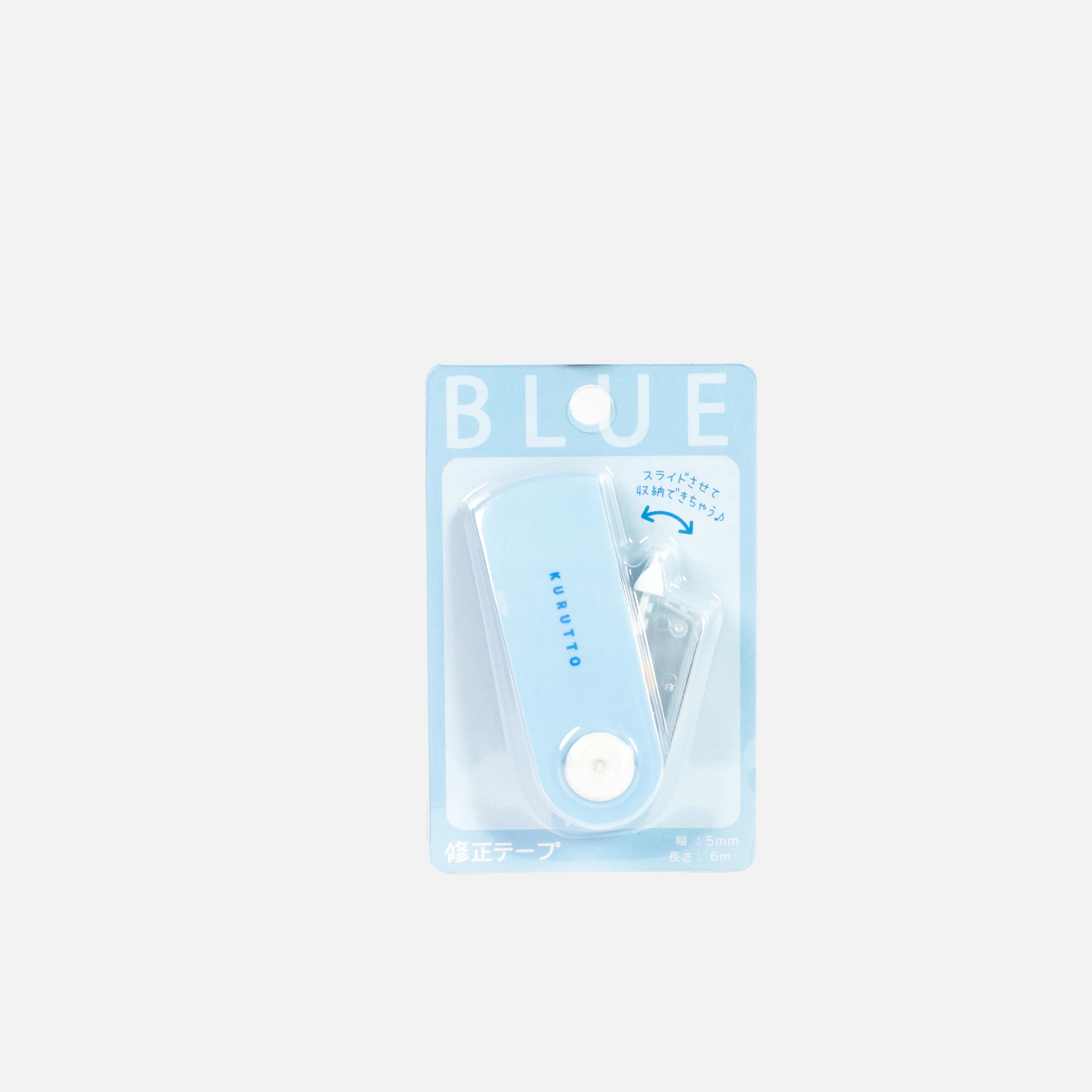 Q-Lia Kurutto Correction Tape - Blue