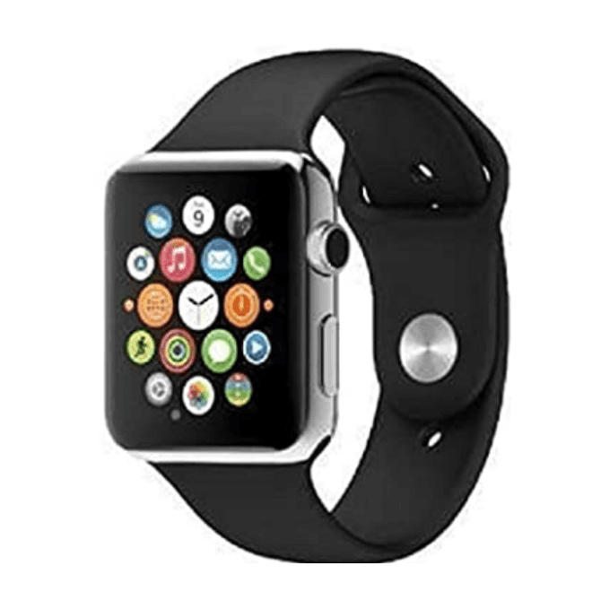 A1 Mobile Smart Watch With Memory And Sim Card Slot - Black