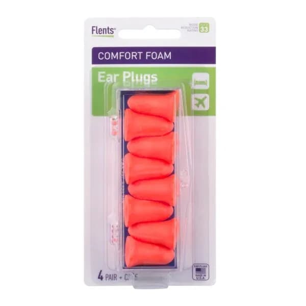 Flents Comfort Foam Ear Plugs 4 Pair K30