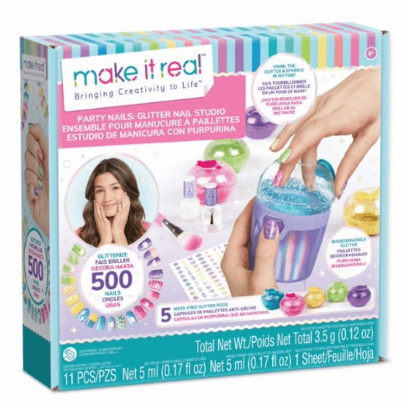 Make It Real - Party Nails Glitter Design Set