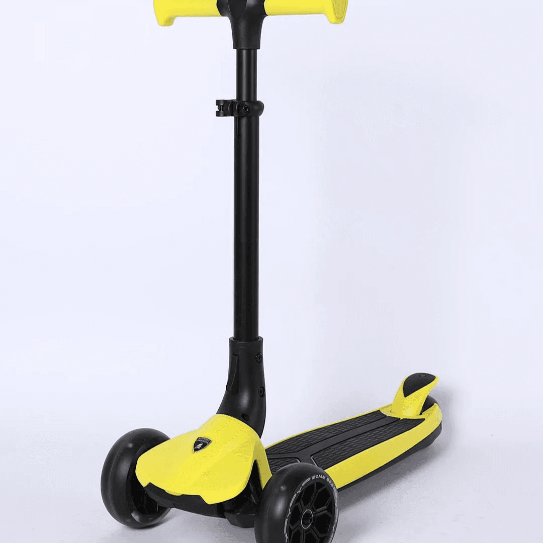 Lamborghini 3-Wheel Foldable Scooter 60cm - Yellow