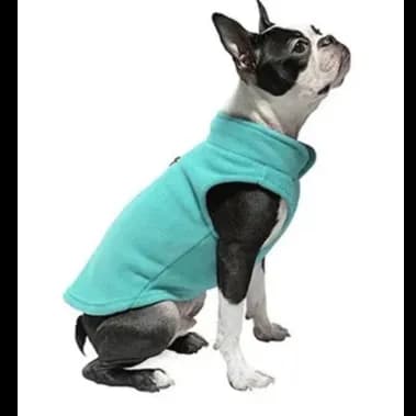 Thickened Pet Vest  Fluff - Turquoise