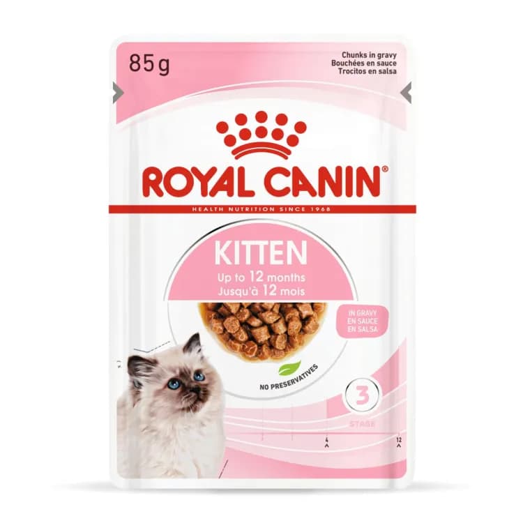 Kitten Instinctive Gravy W/f 85g Pouches